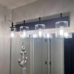[New/Unopened] 4-Light Oil Rubbed Bronze Vanity - $95 OBO