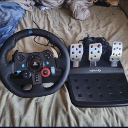 G29 Logic Tech Steering Wheel