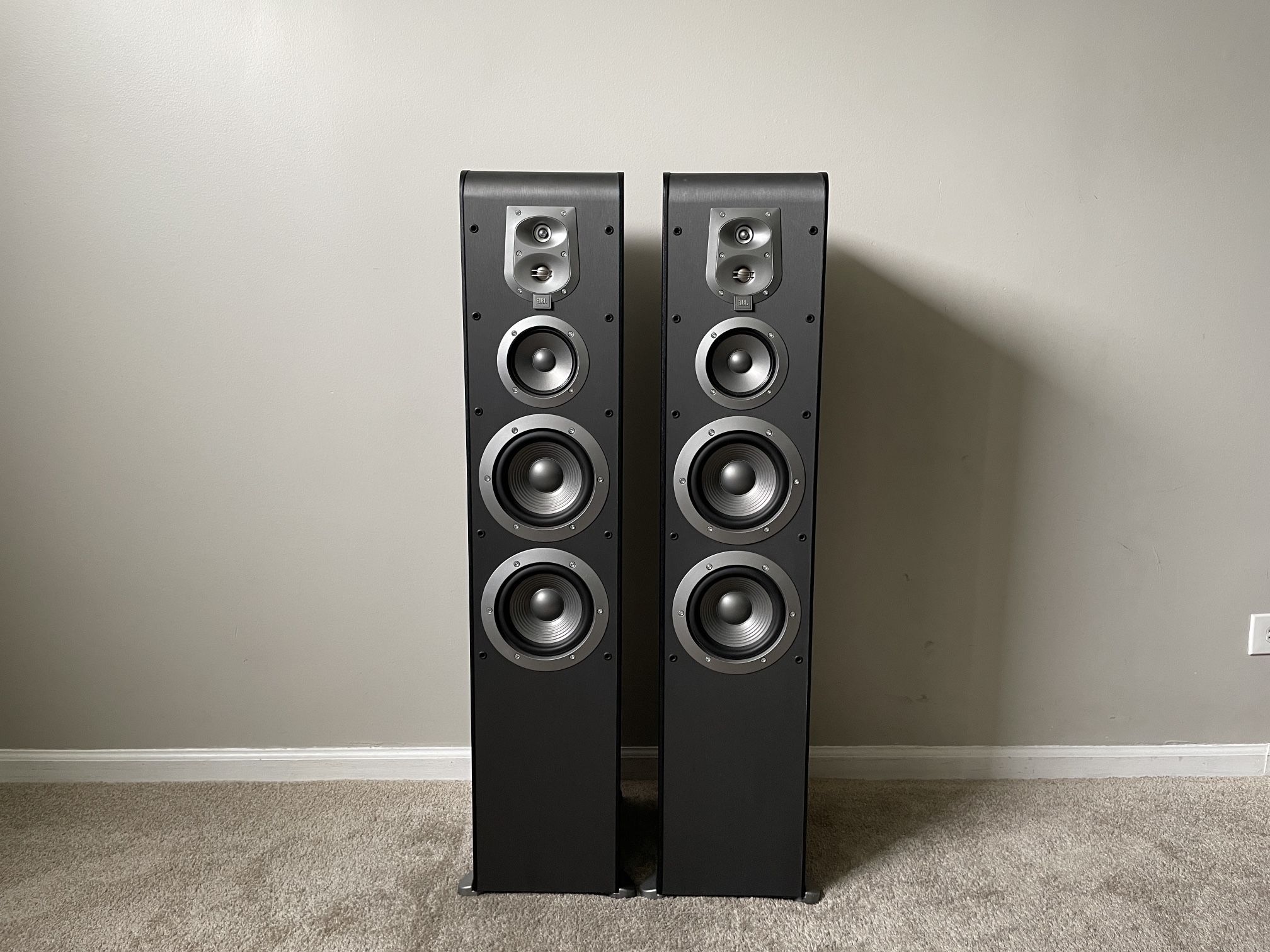JBL ES80 4 Way Tower Home Floor Standing Speakers