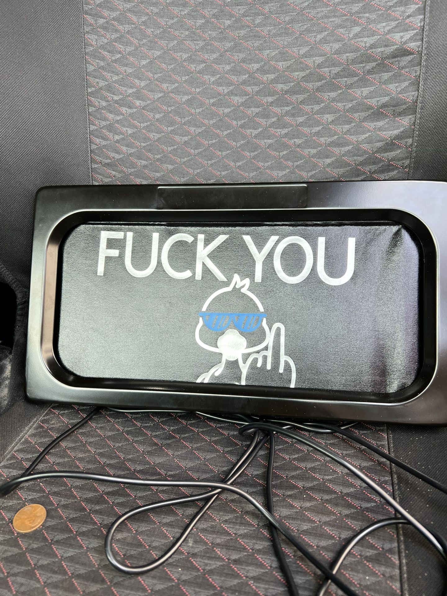 License Plate concealer 