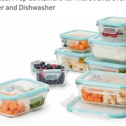 Food storage glass containers with lids #2
