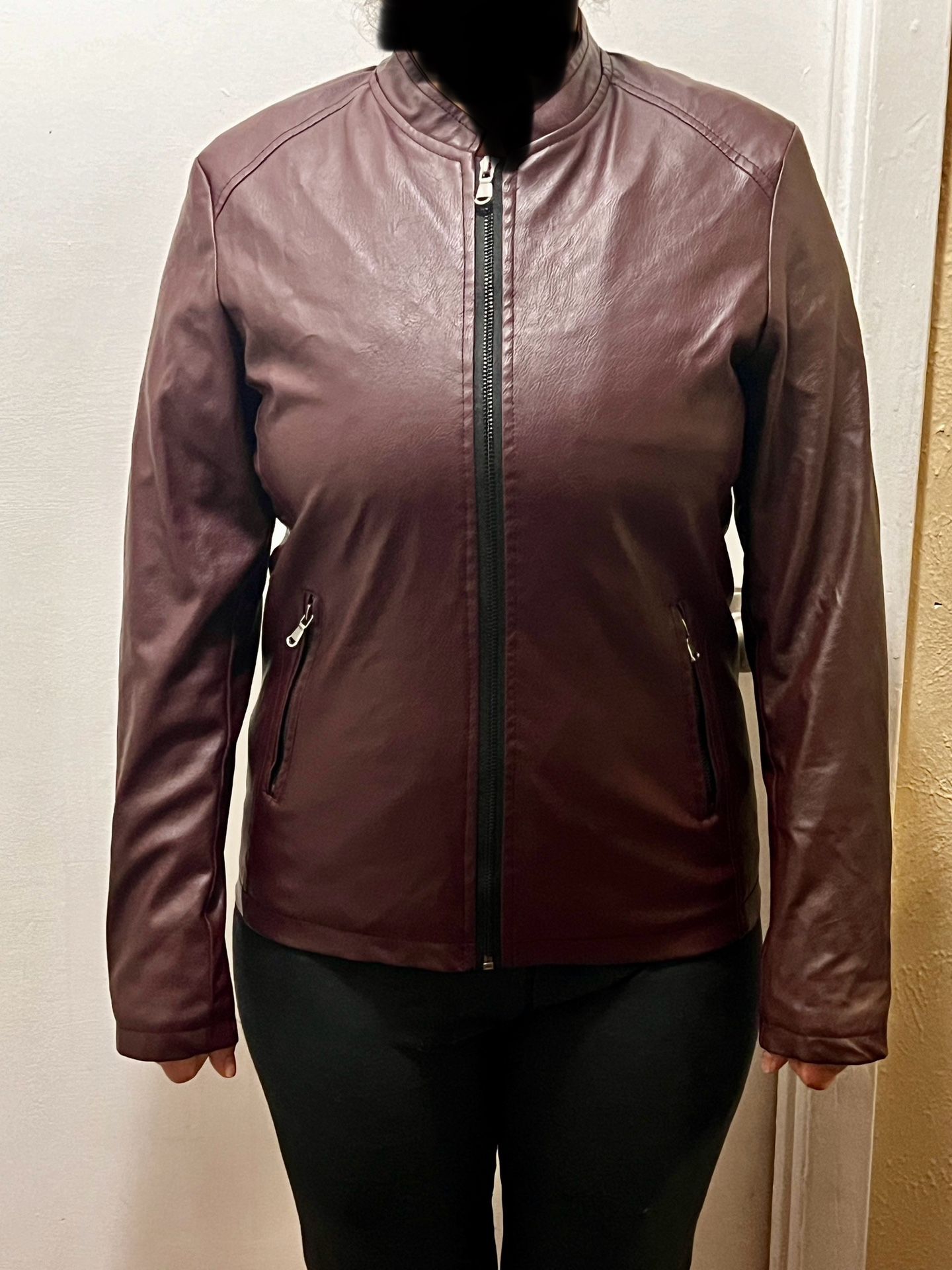 New Leather Jacket Size Xl
