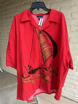 Men’s 5X Button Up Shirt