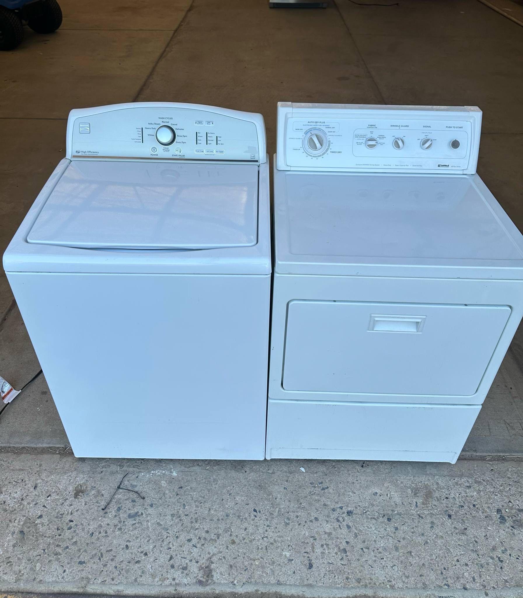Kenmore Washer And Gas Dryer