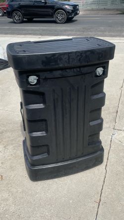 Heavy-Duty Molded Plastic Shipping & Storage Case with Wheels (39" x 26" x 17")