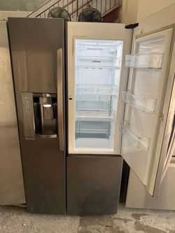36” LG REFRIGERATOR FRIDGE REFRIGERADOR HELADERA FRIDGE GOOD CONDITION WARRANTY 4 MONTHS DELIVERY