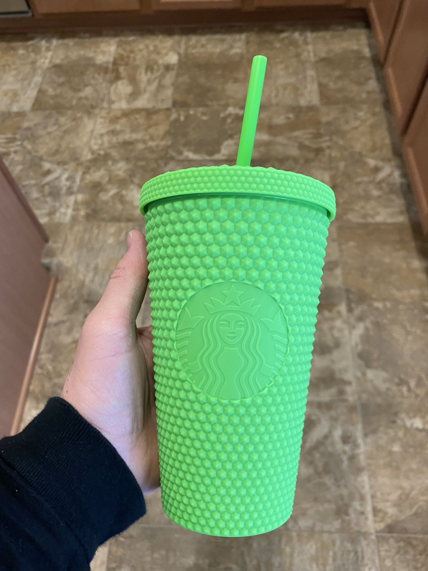 Grande Green Studded Starbucks Tumbler