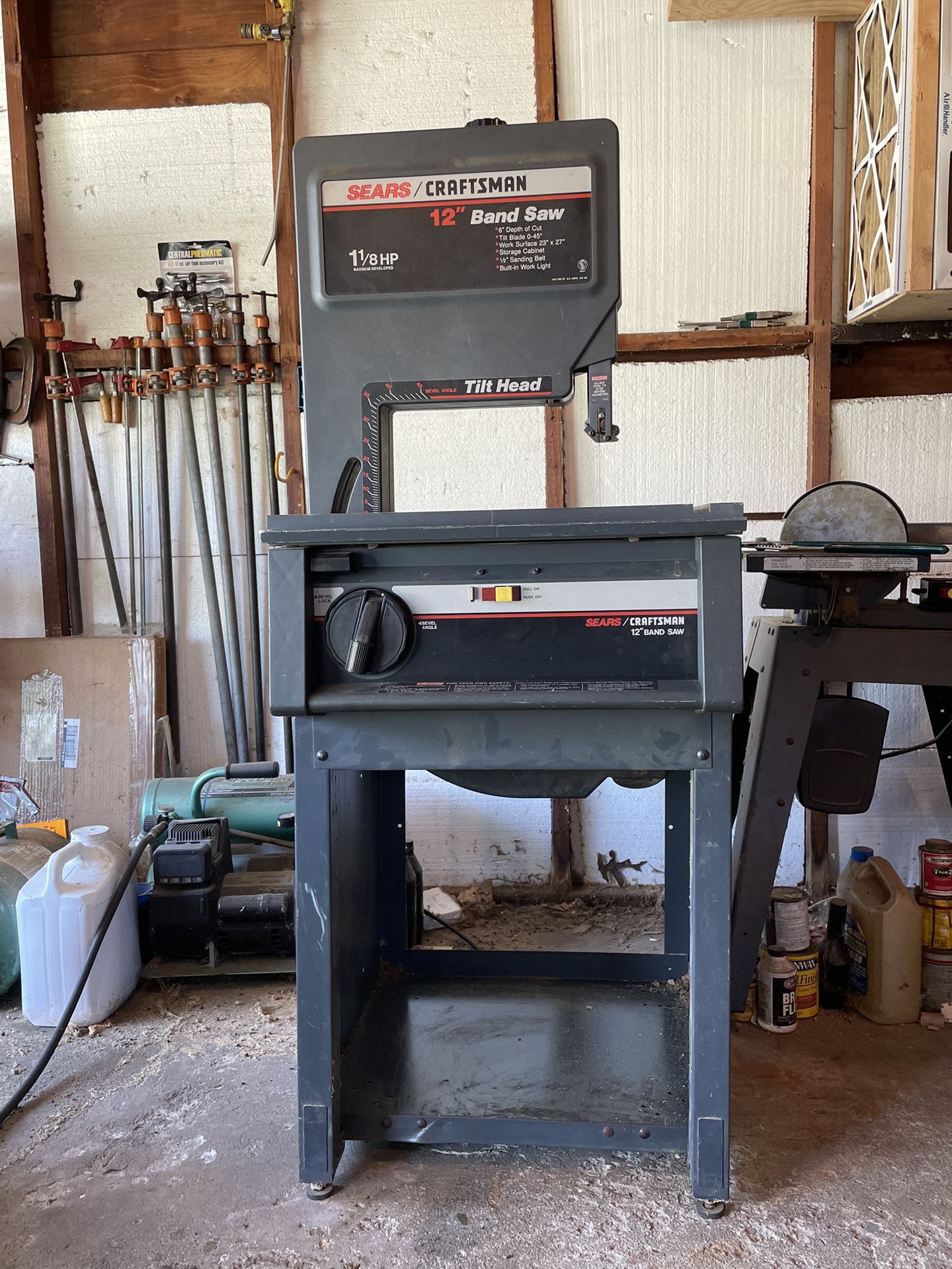 Band Saw 12” Tilt Head Craftsman