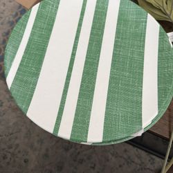 6- Threshold Melamine Green And White Plates 