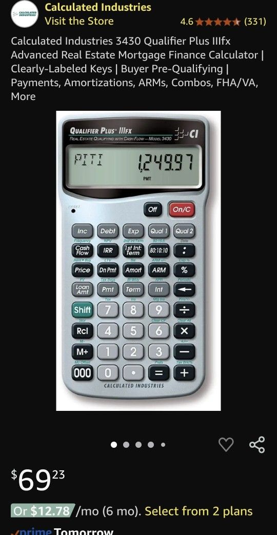 Real Estate Calculator