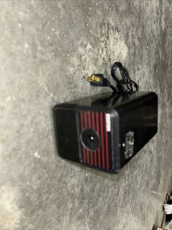 Vintage Boston Electric Pencil Sharpener Model 18 296A Works Wood Black Red