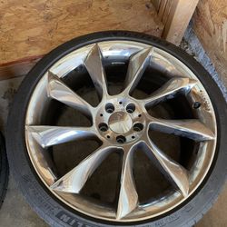 Lorinser Wheels For Mercedes Benz S, CL SL Class (new) Only 100 Miles Driven
