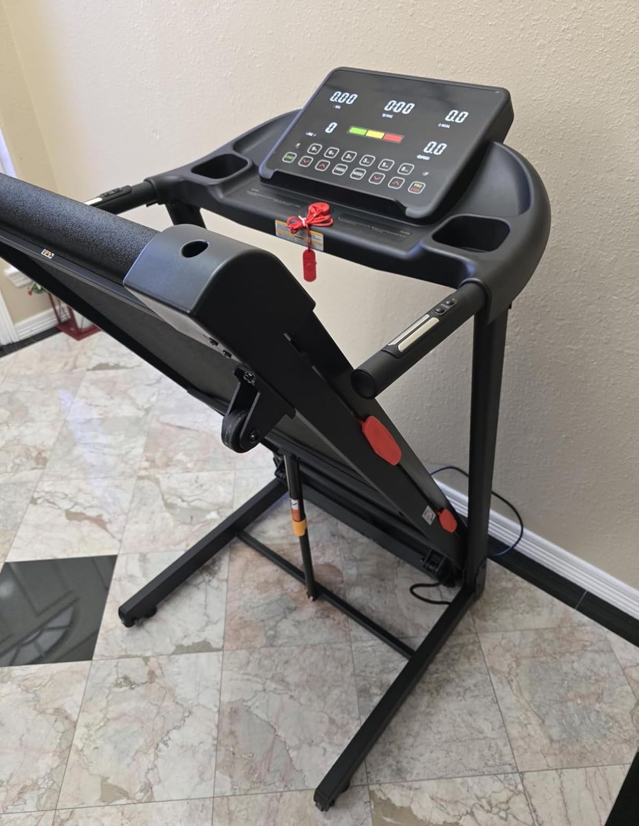 🔥 Treadmill with 12% Incline, X-large 54"D x 26"W x 8"H, Steel, 110 Pounds, Heavy Duty