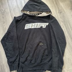 BLACK SHIFT  HOODIE 
