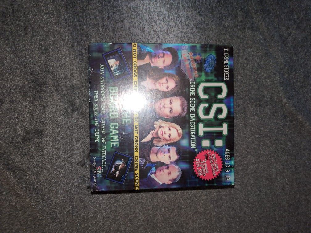 CSI The Board Game 