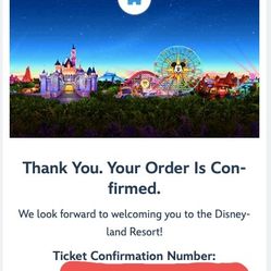 Disneyland Tickets