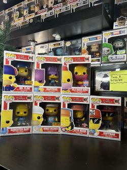 The Simpsons Funko Pop Lot Exclusives *prices Below