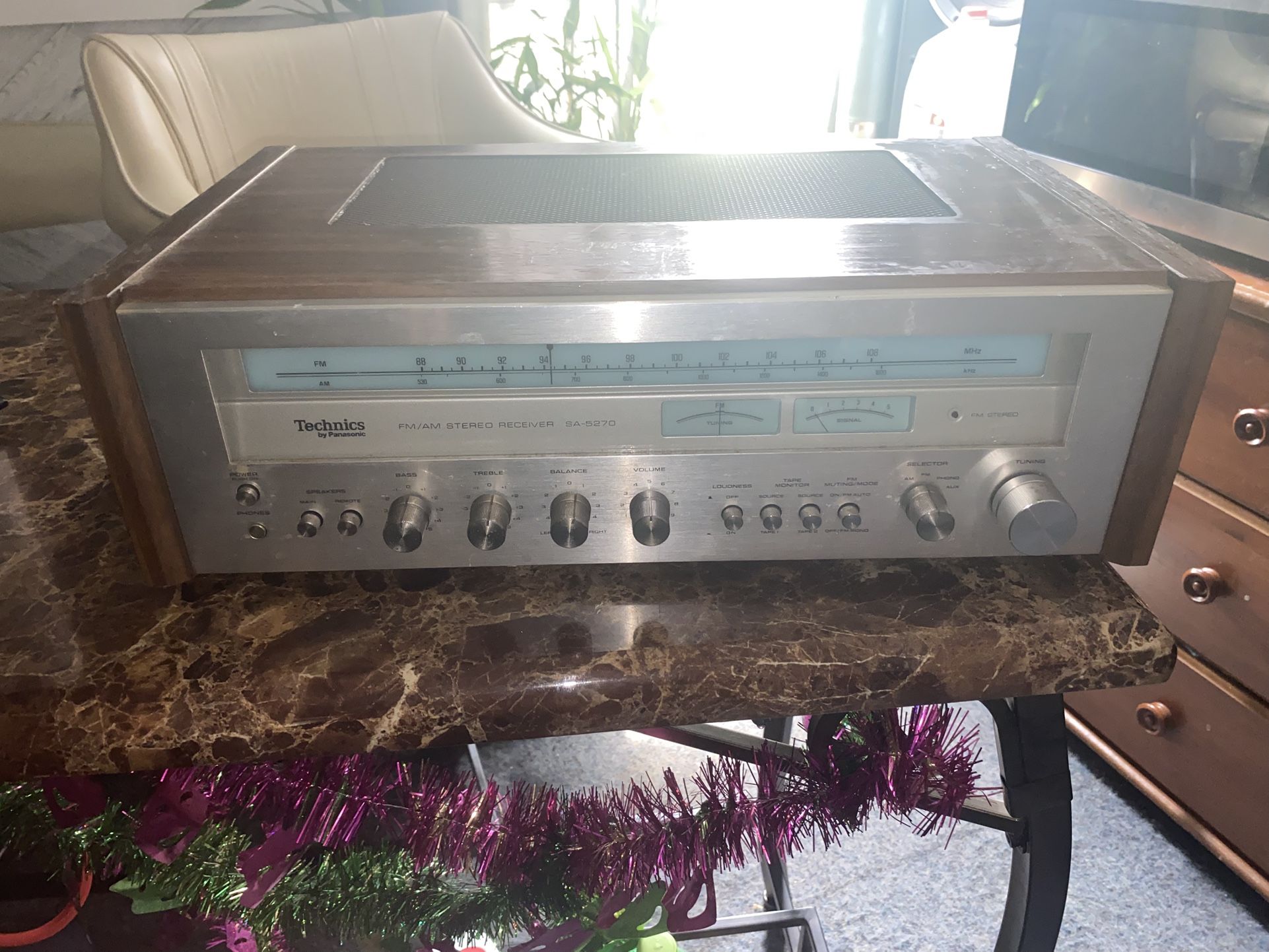 Technics By Panasonic SA-5270 FM/AM Receiver