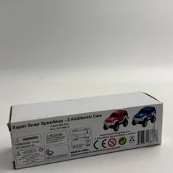 Super Snap Speedway Extra Cars Set of 2 Toy Truck Vehicles New In Box