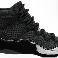 Jordan 6 Rings 2019 Shoes Size 6.5Y, Black and Red Barley Used