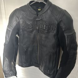 Scorpion Exo Leather motorcycle Jacket 