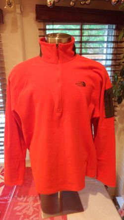 XL ORANGE NORTH FACE flashdry