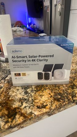 Safely camera Ai smart solar