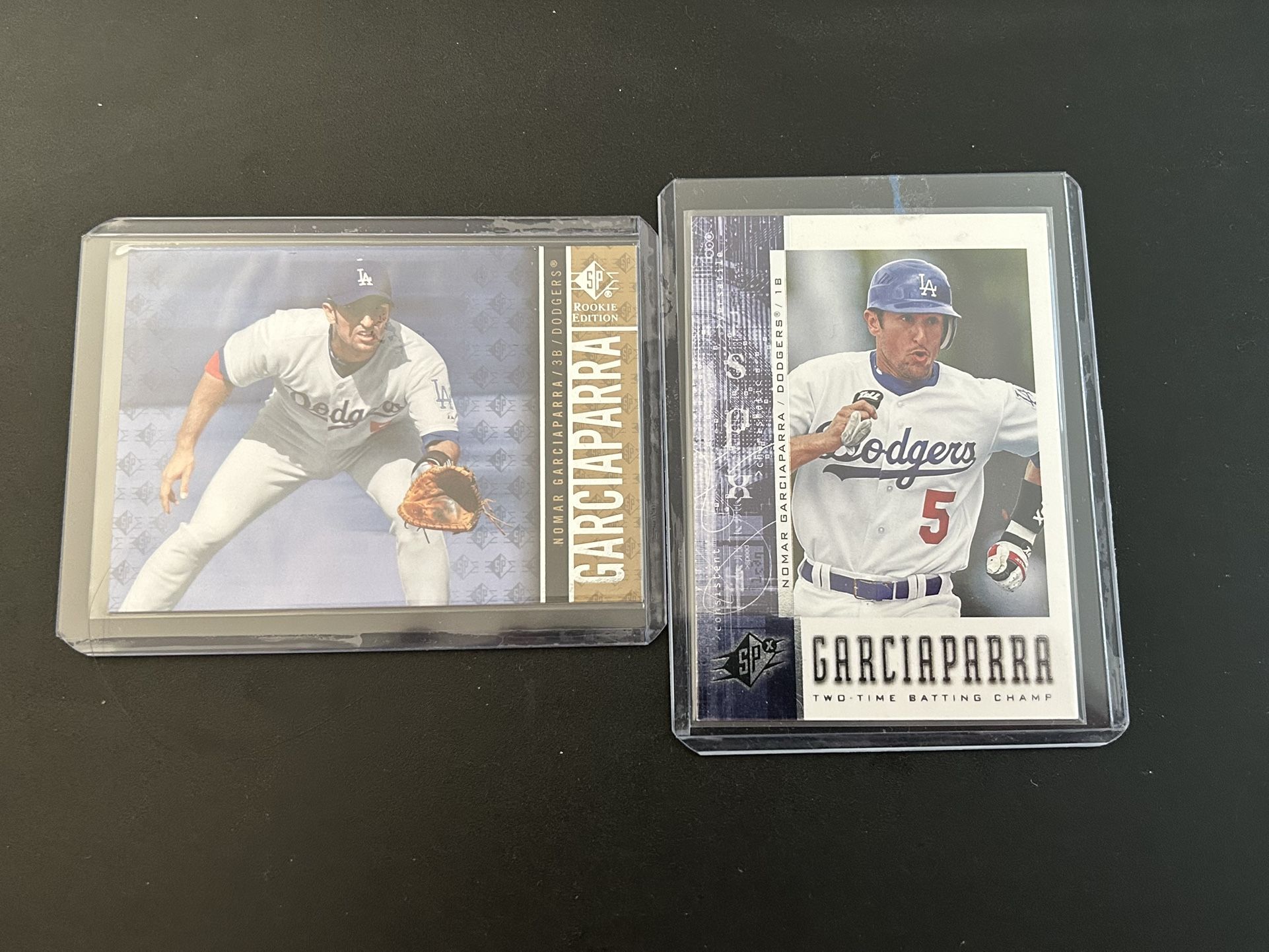 Dodgers Nomar Garciaparra (2) Card Lot