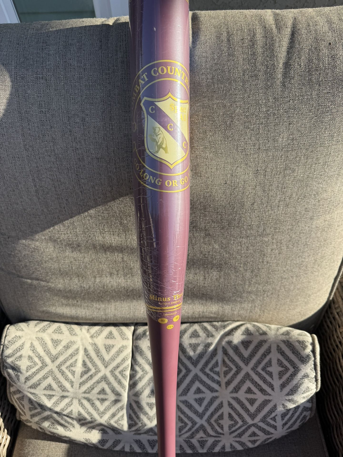 Combat Country Club BBcor Bat Size 33