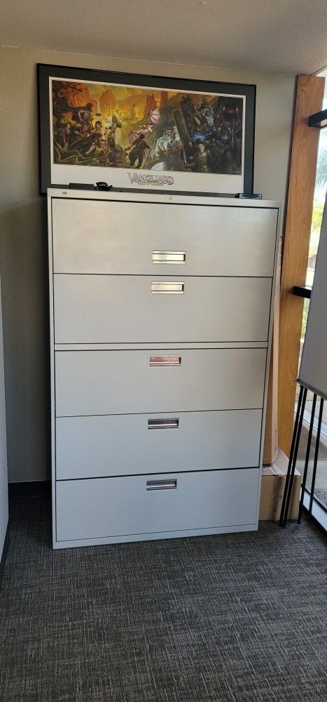 Hon Lateral File Cabinets . 36in, 36in, 42in. $400 Each