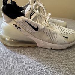 Women’s Size 8.5 - Nike Air Max 270 White 2017