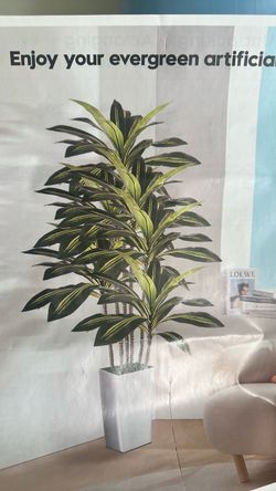 Brand new Artificial/Faux tropical indoor plant tree
