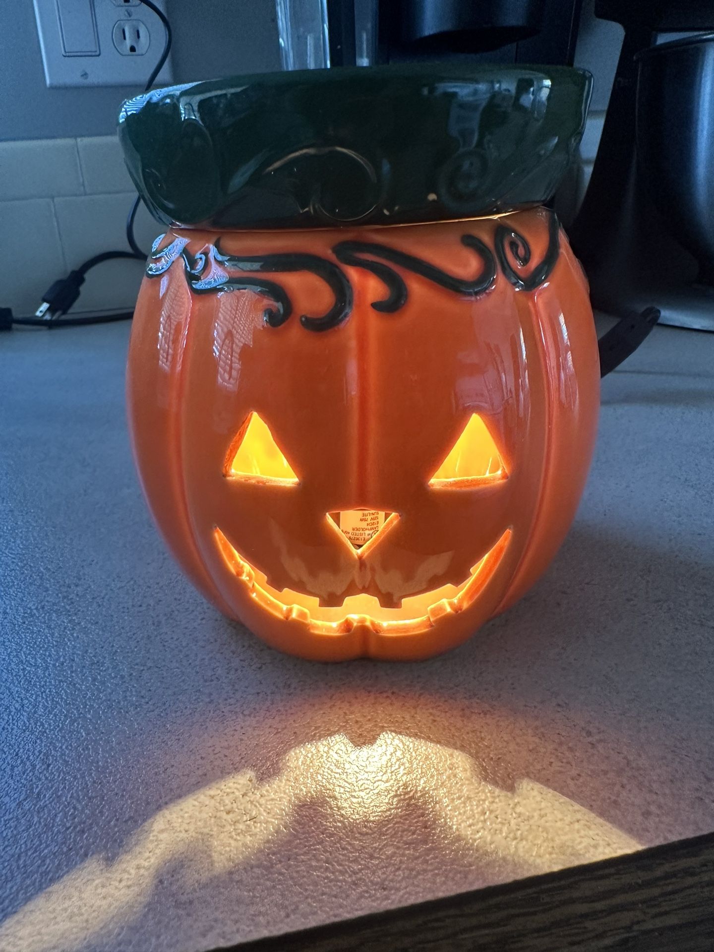 Halloween Jack O'Lantern Warmer Retired Full Size by Scentsy #11