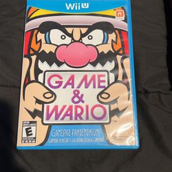 Game&Wario Wii U Rare 