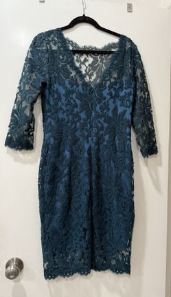 Tadashi Shoji green dress