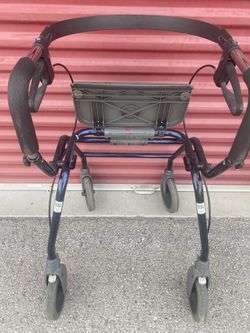 Dolomite Legacy rollator, a 4-wheeled folding walker-excellent condition. Like new