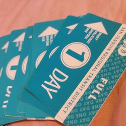 RTD 1 DAY BUS PASSES san Juaquin 
