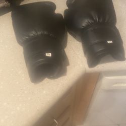 Black Boxing Gloves 16 Oz