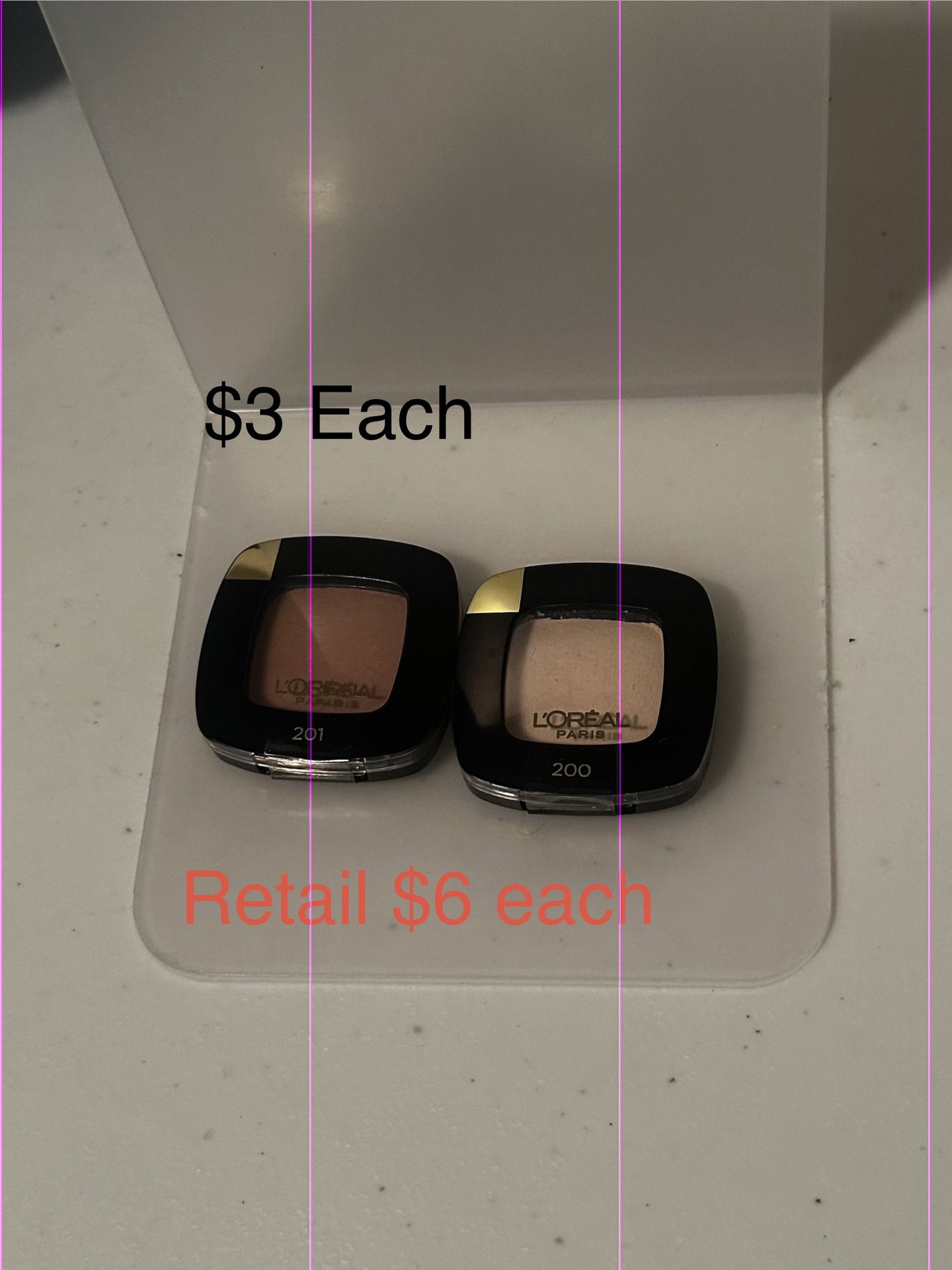 Loreal Mono Eyeshadow $3 Each