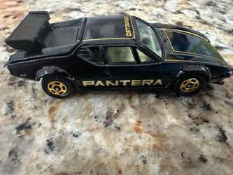 Vintage Tomica Pantera discast car black beautiful condition