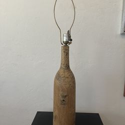 Mid Century Retro Cork Table Lamp