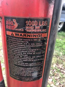 Big jack 1,000 Lb. asking $500 OBO habló español