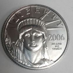Platinum US Eagle 25 Dollar Coin