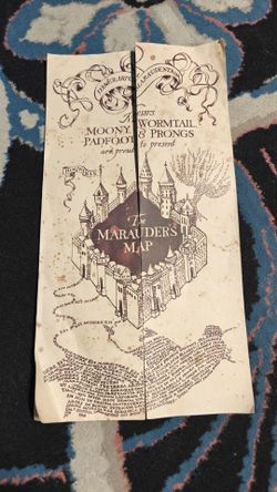 Harry potter marauder map