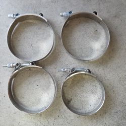 Large Turbo Clamps 3.5 To 4 Inch