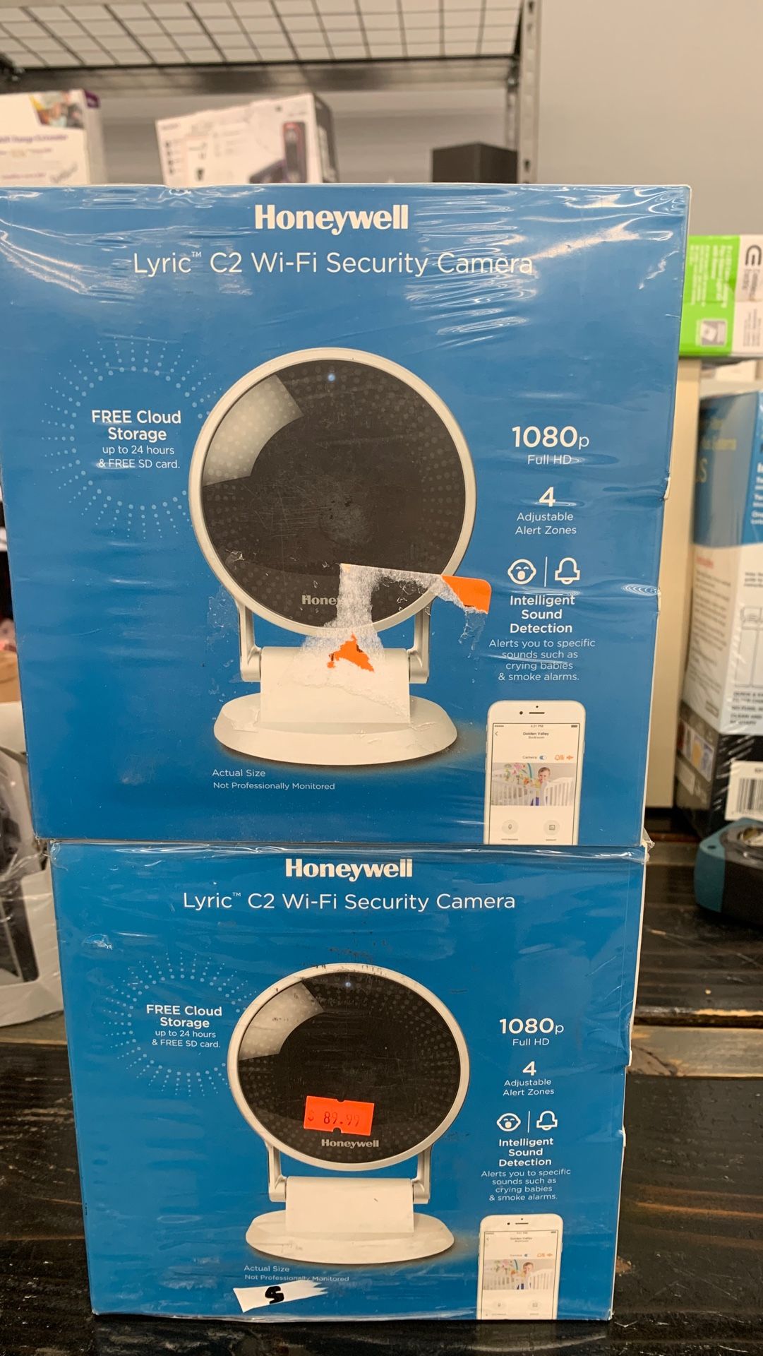 Brand New In Box Honeywell Home C2 Indoor Wi Fi Security Camera