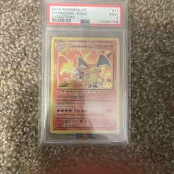 2016 XY EVOLUTIONS CHARIZARD HOLO PSA 9