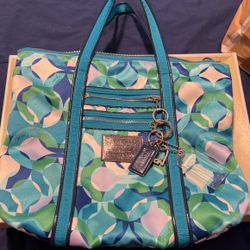 Original Coach Poppy Handbag