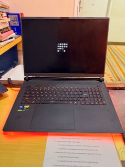 Asus rog strix scar 18 rtx 5070ti ultra 9 275hx 32gb ram and 1TB storage in flawless condition