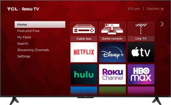 TCL - 55" Class 4-Series 4K UHD HDR Smart Roku TV - 55S433